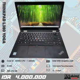 Layar Sentuh - Lenovo Thinkpad Yoga L380 - Core i5 - Gen 8 th