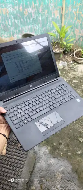 Laptop HP 15 i3 gen 7 DA0XXX sekolah, kuliah, skripsi, kerja