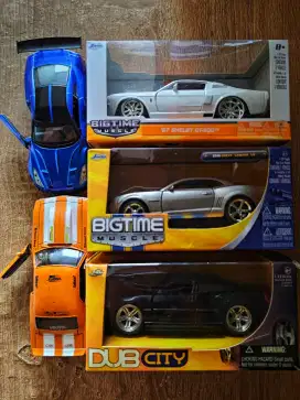 Jada Toys Mainan Diecast Mobilan Skala 1/32 Paket Loose Unsealed