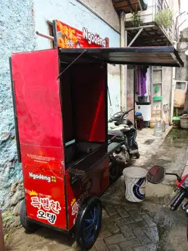 GEROBAK BEKAS JUALAN ODENG