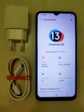 Vivo Y21s 4/128 asli Vivo bukan barang refurbish