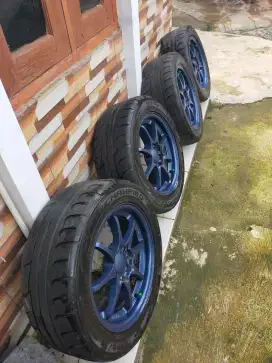 Velg Made in Japan Ravveng  monoblok ring 15 ban Champiro sx 2 GT radi