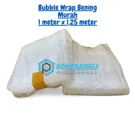 Bubble Wrap Bening & Hitam Per-Meter di Pekanbaru Riau