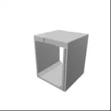 U Ditch Precast Saluran Drainase 2000x2000x1200