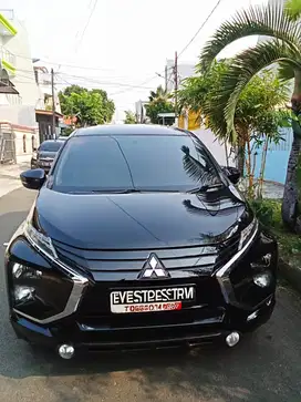 (ODO 57rb KM) Mitsubishi Xpander 1.5 Exceed AT 2018 HITAM