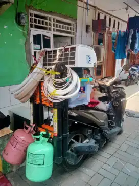 Bung jaya servis AC kulkas msin cuci pompa air dll nya