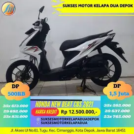 HONDA NEW BEAT CBS 2021 CASH/KREDIT PROSES CEPAT 1 HARI