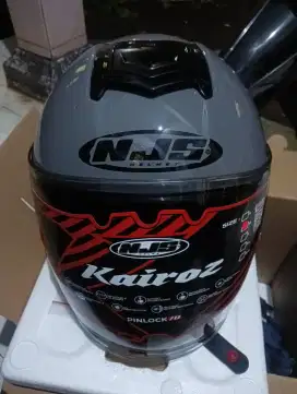 Helm new NJS KAIROZ V1 SIZE M ABU/GREY GLOSSY