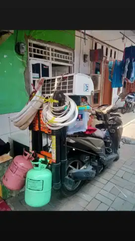 Bung jaya servis AC kulkas msin cuci pompa air dll nya