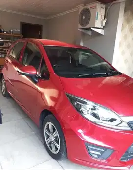 Proton Iriz 2017 merah hatchback dibawah 90 jt ex pajangan dealer kilo