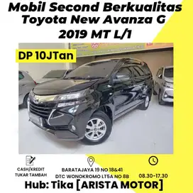 Toyota New Avanza G 2019 MT L/1' DP 10jtan WA!