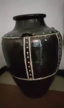 Guci Coklat China Ori