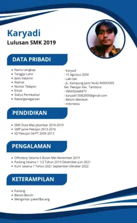 INFO LOWONGAN KERJA