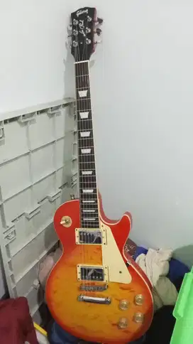 Di Jual Gitar Gibson Custom + AMPLI Jtj One