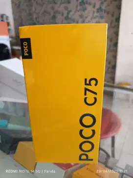 Poco C75 8+8/256 BARU garansi resmi Xiaomi 15bln bisa TT atau Kredit