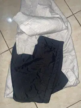 Jaket warna abu hitam