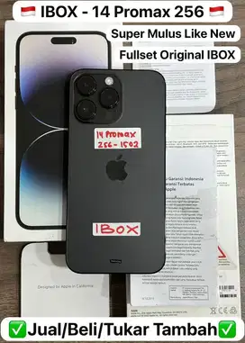 Iphone 14 Promax 256 Gb Space Black Ibox