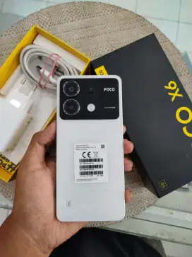 2nd Poco X6 5G 12/256 (SECOND BERGARANSI) *LIKE NEW*