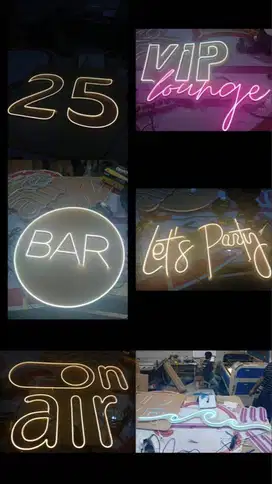 LED Neon Lights Untuk Dekor