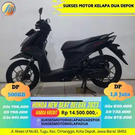 HONDA NEW BEAT DELUXE 2023 CASH/KREDIT KM RENDAH LIKE NEW