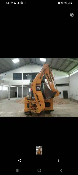 Backhoe Loader merk Bomac