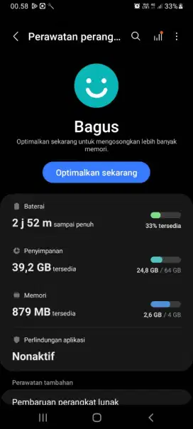 Di jual hp samsung galaxy A03 ram 4/64, lokasi jakpus