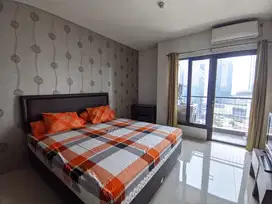 disewakan apartemen  studio full furnish siap huni