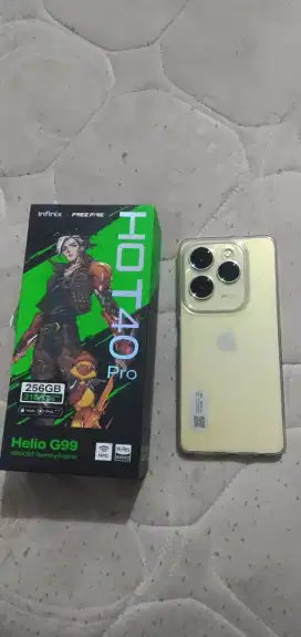 Infinix Hot 40 Pro Ram 21 Giga /  256 giga ada nfc
