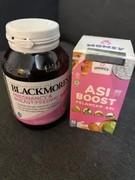 Vitamin Bumil dan menyusui blackmores dan Asi boster