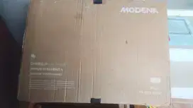 Cooker modena beli baru belum di pasang, masih dalam dus