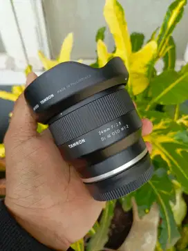 Lensa Tamron 24mm f2.8 fullset box like new garansi on