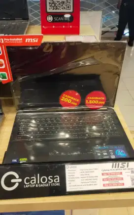 Kredit laptop MSI cukup KTP asli