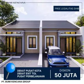 Rumah Murah Bandung Legalitas SHM Dekat Tol Buahbatu Sumarekon