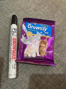SUSU KUCING - CAT MILK - GROWSY SACHET – 8 PCS - BARU