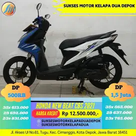 HONDA NEW BEAT CBS 2021 CASH/KREDIT/TUKAR TAMBAH