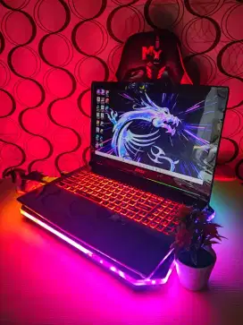 MSI LEOPARD PRO GL62M RAM 16GB +SSD+HDD /VGA GTX 1050 SIAP PAKAI COD