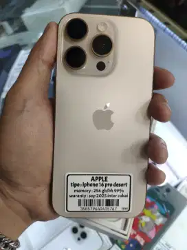 iphone 16 pro 256 ex inter register bea cukai garansi on sept 2025
