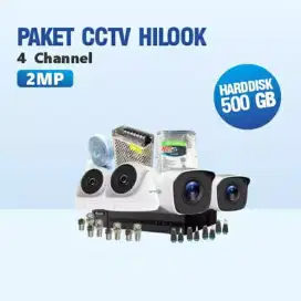 Paket cctv hilook 2mp