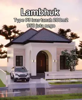 Rmh minimalis type 93/196.M.gp lambhuk super startegis pusat kotamadya