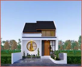 Rumah Jogja Murah Ala Jepang Ada Pos Security Jalan Wates