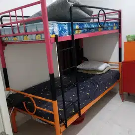 Dijual Ranjang Susun / Tingkat , Kondisi Bekas, Tidak Termasuk Kasur