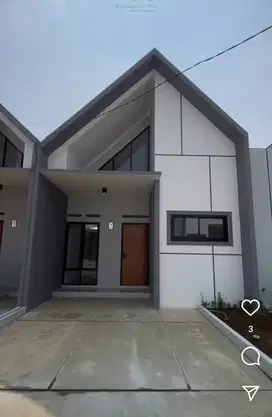 Jual 2rumah hanya 400juta Rancabungur Hills Bogor