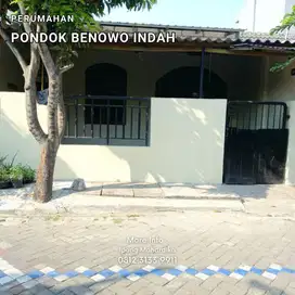Rumah Surabaya Bangunan Siap Huni di Pondok Benowo Indah