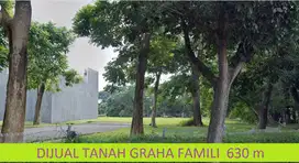 dijual tanah graha famili area eksklusif, dekat area golf