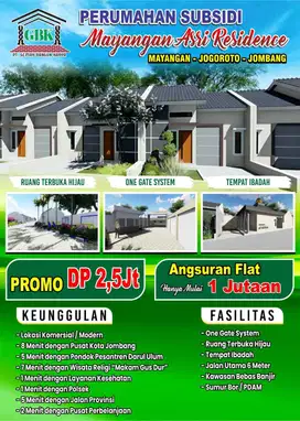 Rumah Subsidi Jogoroto Jombang