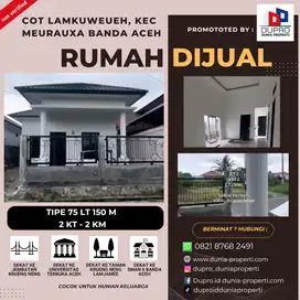 Rumah Siap Huni Lokasi Strategis di Cot Lamkuweueh, Banda Aceh
