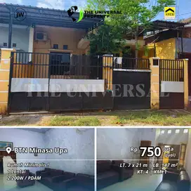 Dijual Rumah 1LT BTN Minasa Upa Minimalis Siap Huni