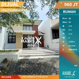 Termurah Dikelasnya Rumah Full Furnished di Citra Garden Kota Malang
