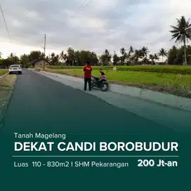Tanah Magelang, Dekat Exit Tol & Candi Mendut