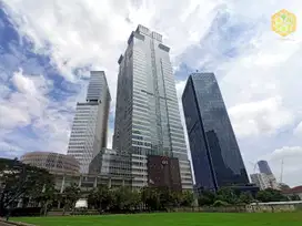 Sewa ruang kantor di Sopodel area Mega Kuningan, Jakarta Selatan.